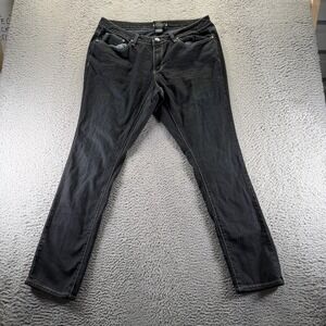 Jeans Colony Jeans Womens 14 Black Cotton Denim Skinny Stretch Western Cowgirl